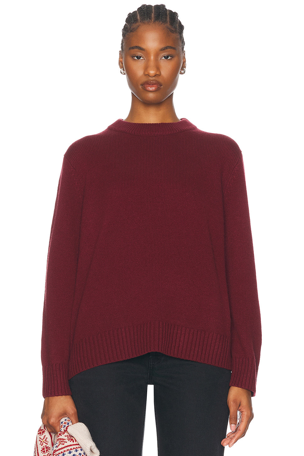 Cashmere Oversized Crewneck Sweater