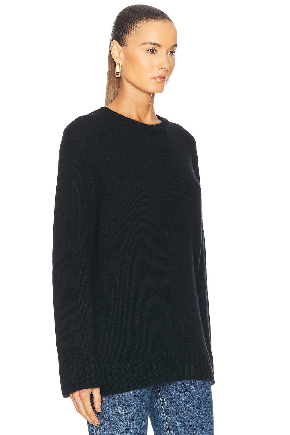 Cashmere Amelia Crewneck Sweater