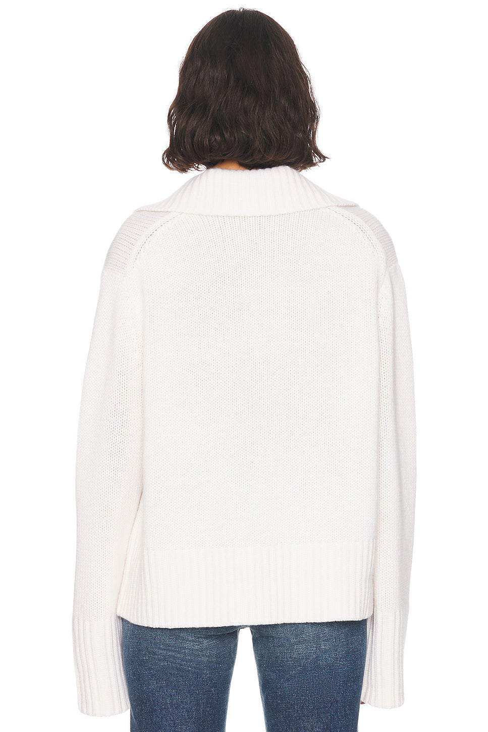 Cashmere Phoebe Polo Sweater