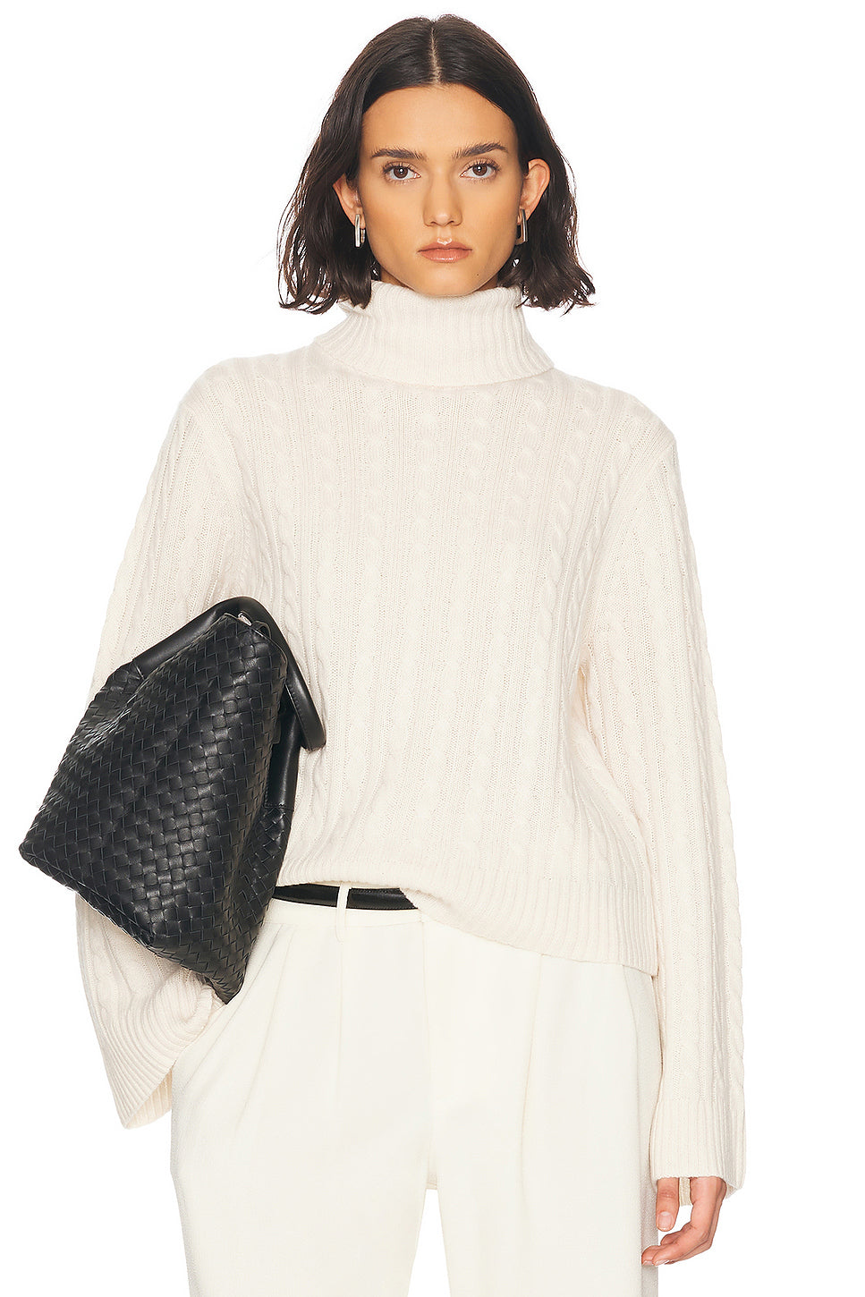 Cable Nell Turtleneck Sweater