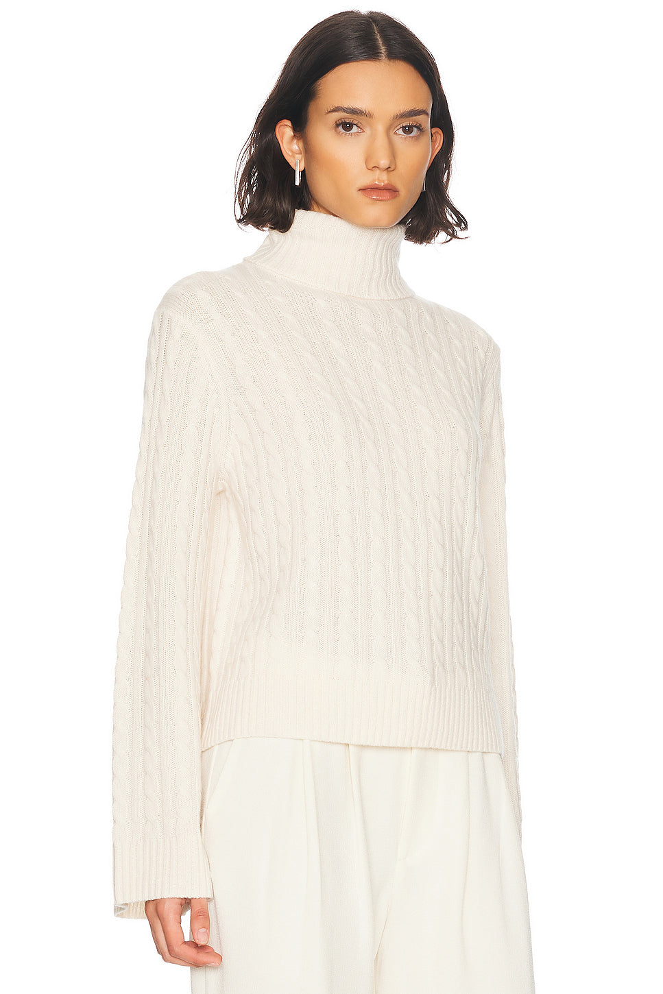 Cable Nell Turtleneck Sweater