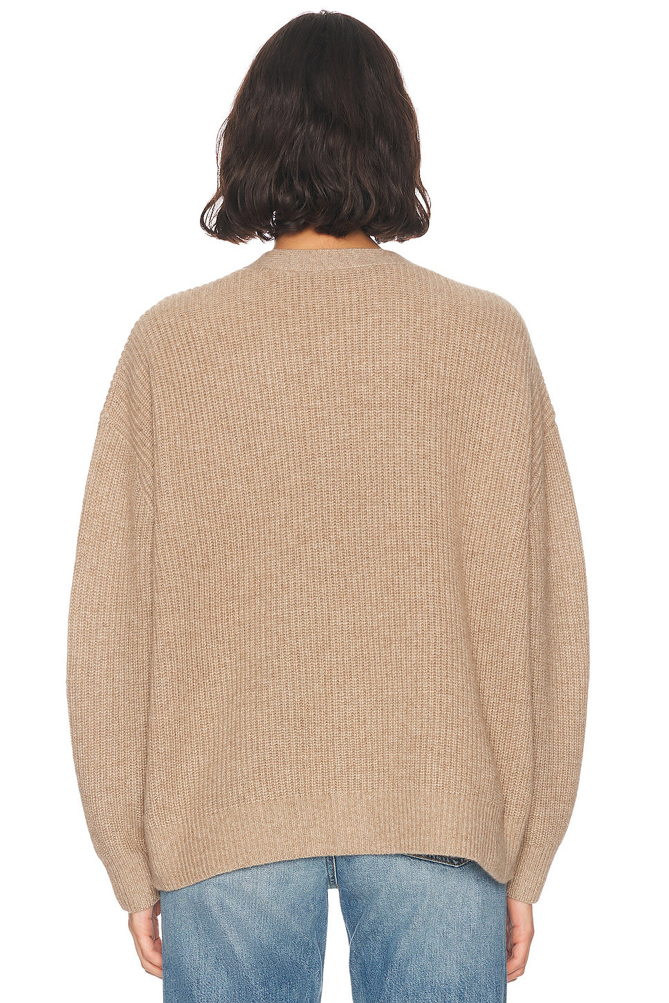 Cropped Cashmere Cocoon Cardigan