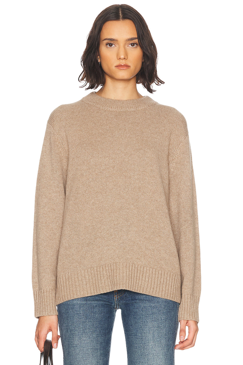 Cashmere Oversized Crewneck Sweater