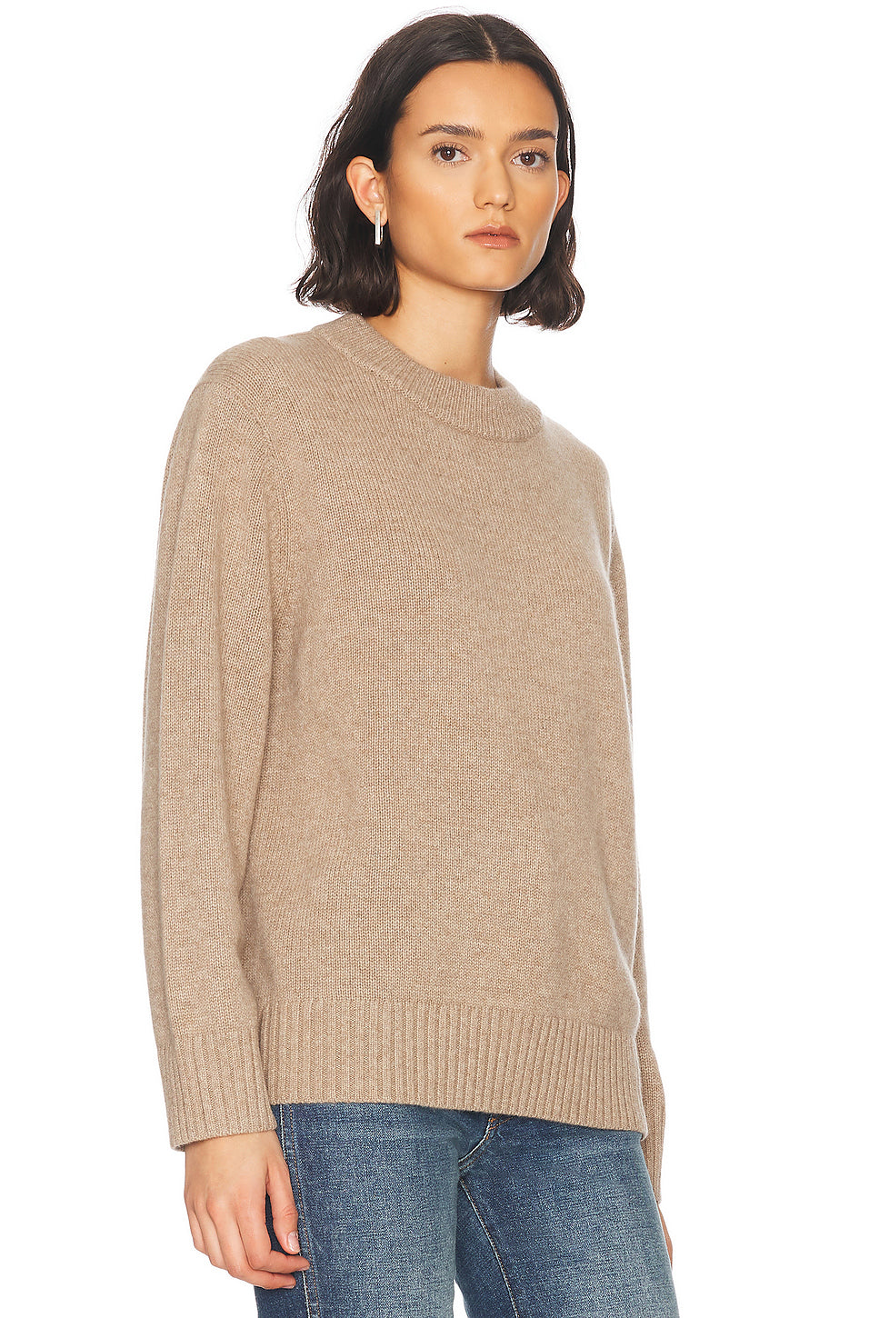 Cashmere Oversized Crewneck Sweater