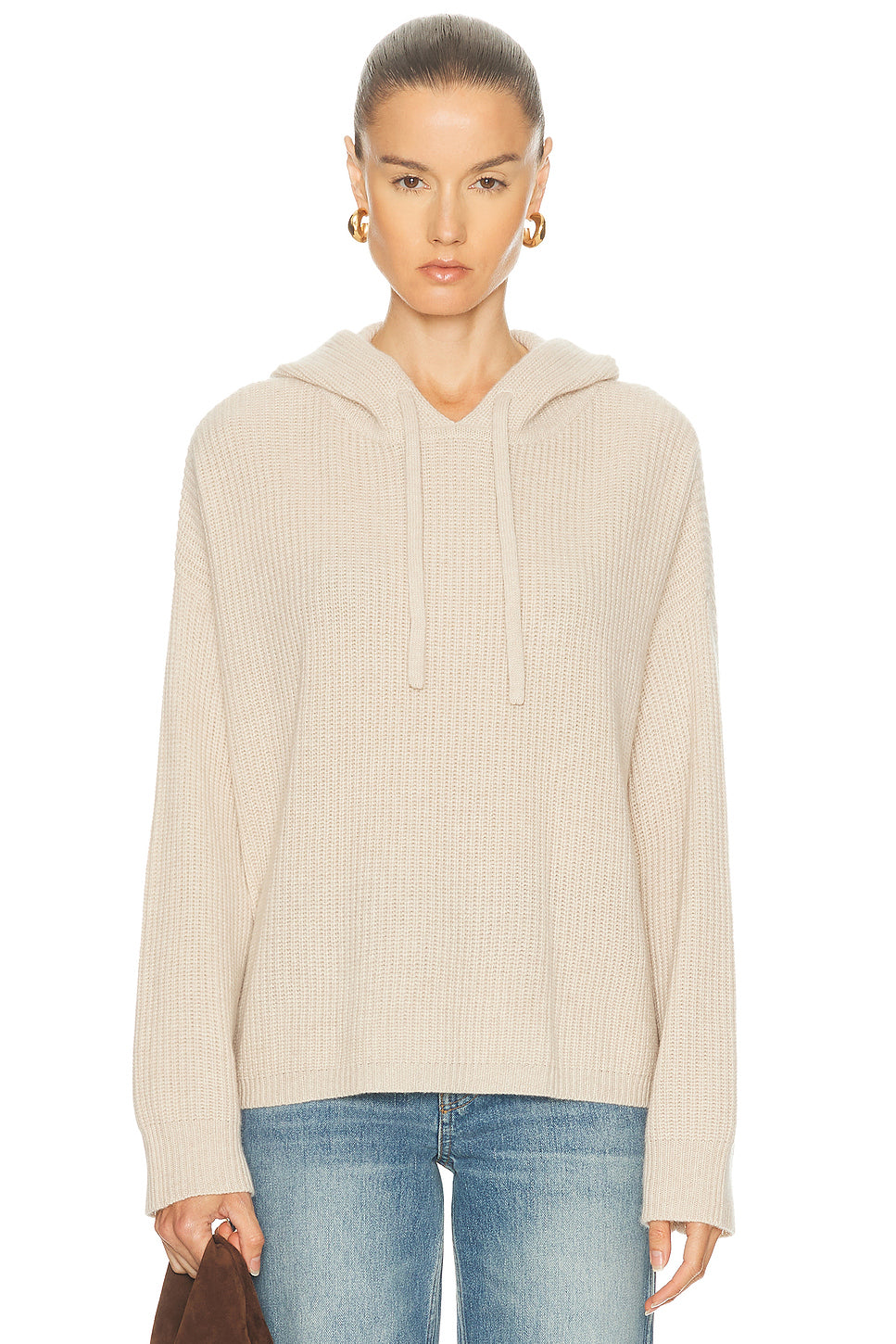 Cashmere Fisherman Hoodie