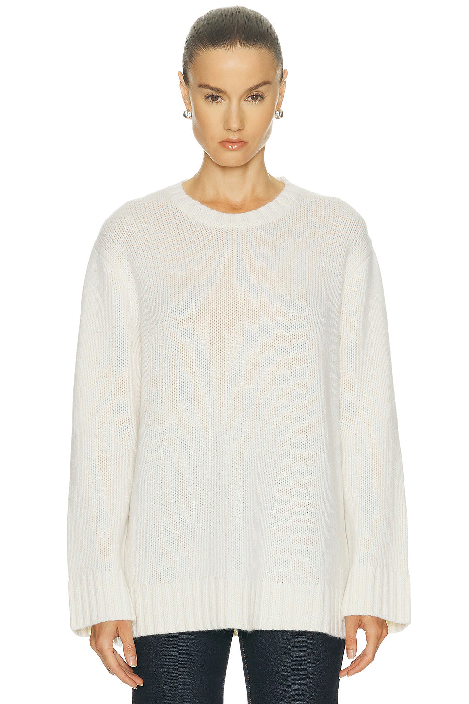 Cashmere Amelia Crewneck Sweater