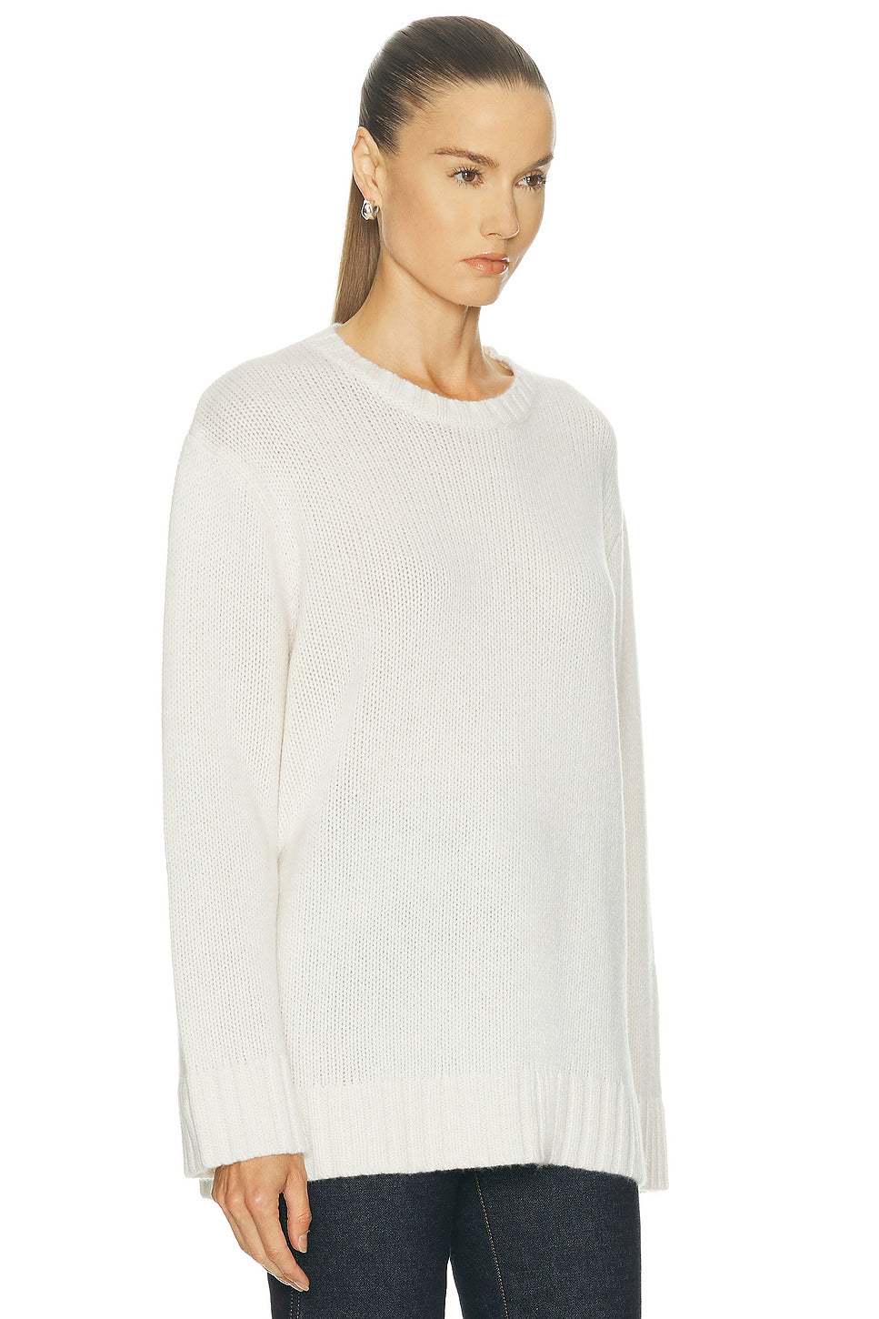 Cashmere Amelia Crewneck Sweater