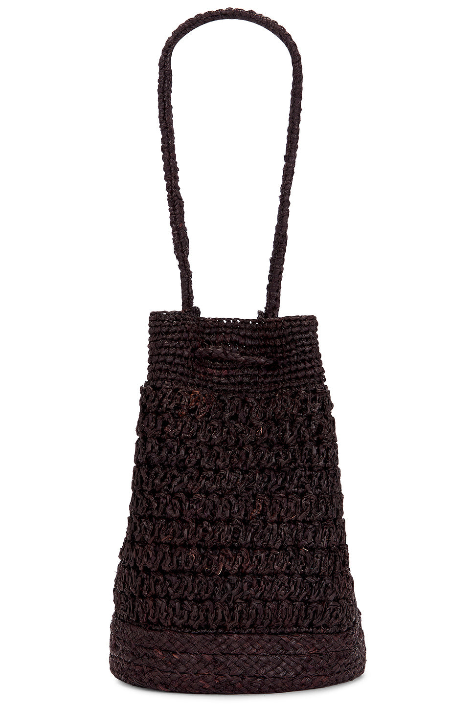 Riviera Raffia Bucket Bag