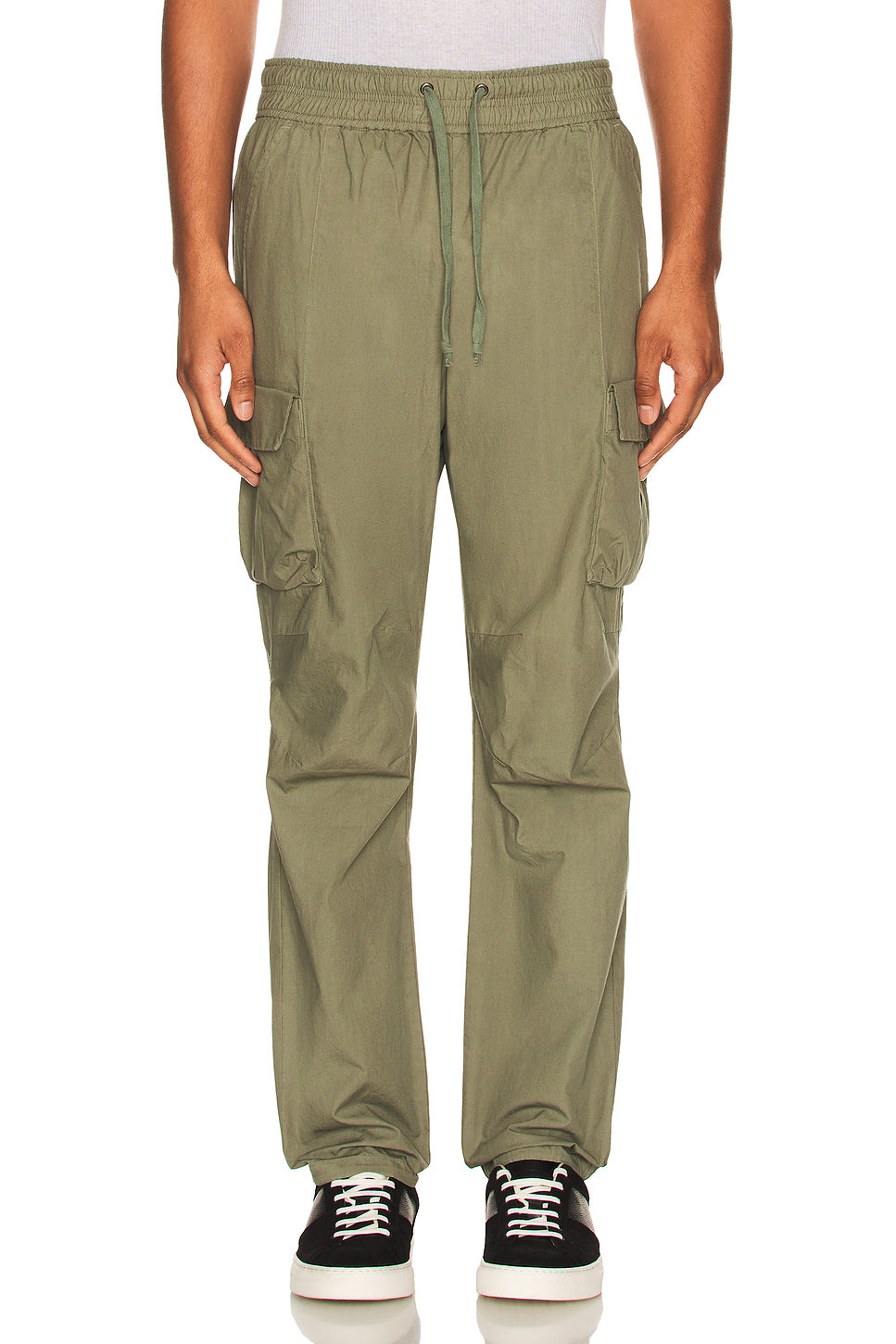 Back Sateen Cargo Pants