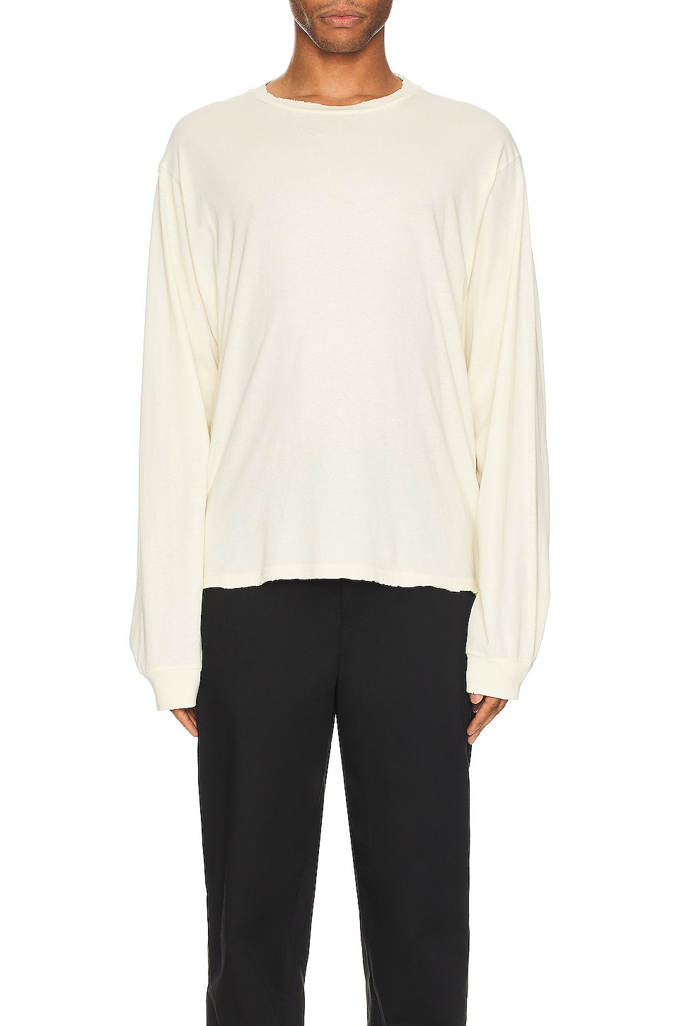 Folsom Cropped Ls Tee