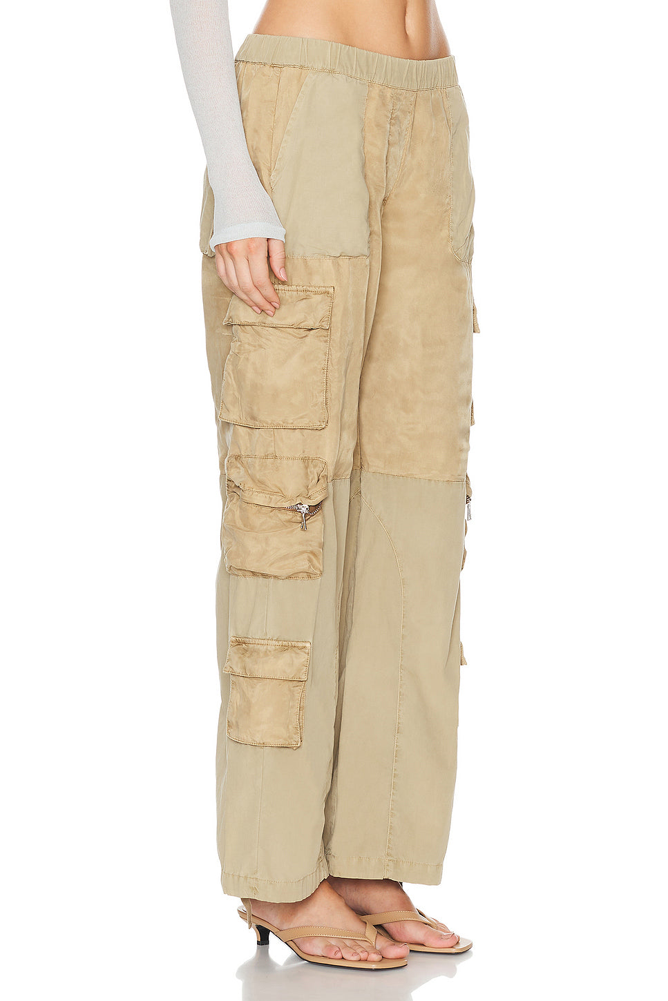 Oversized Parachute Cargo Pant