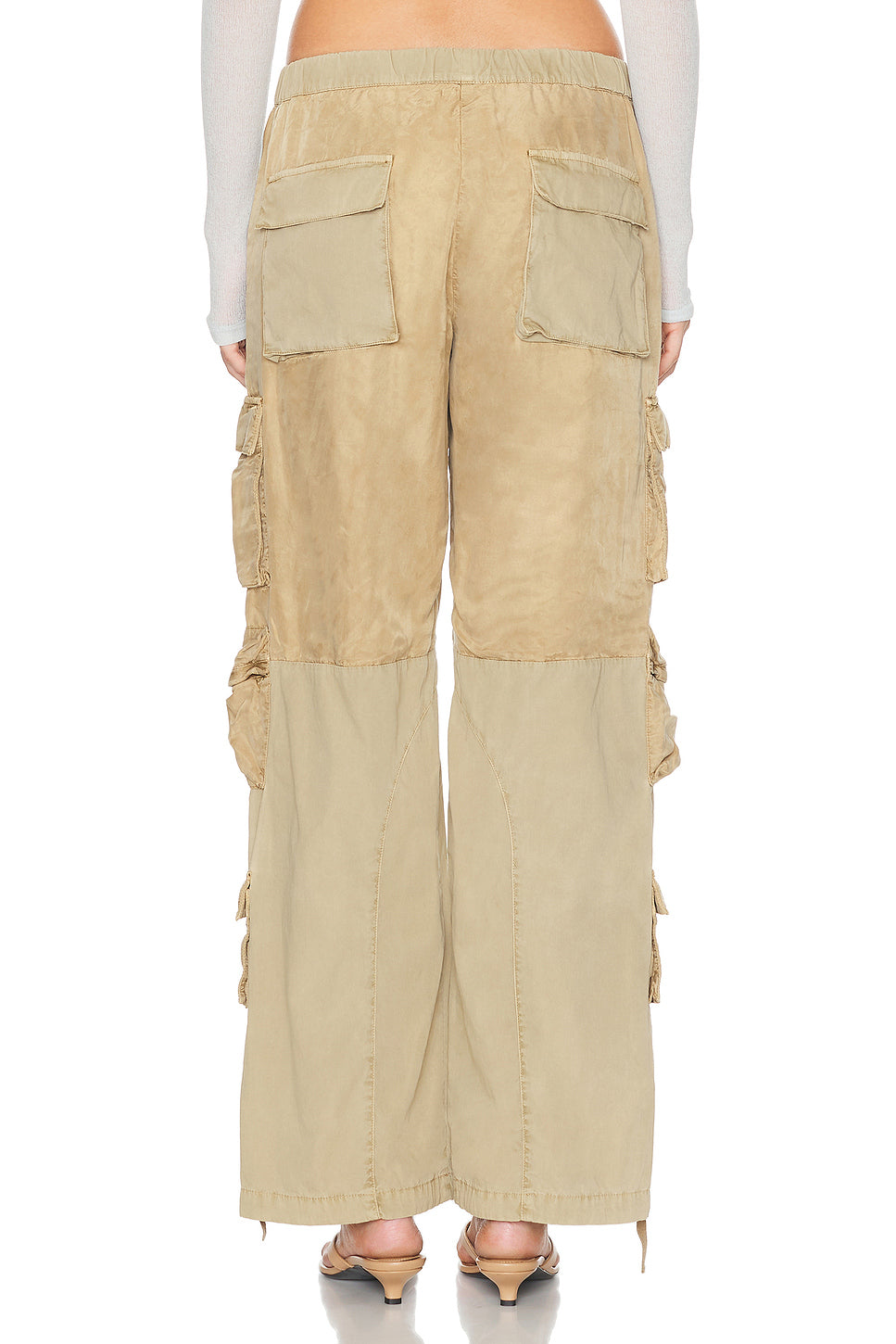 Oversized Parachute Cargo Pant