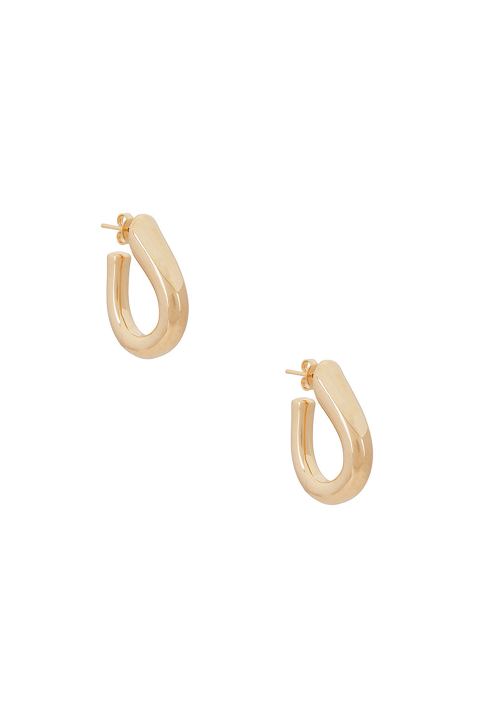 Tear Drop Hoop Earrings