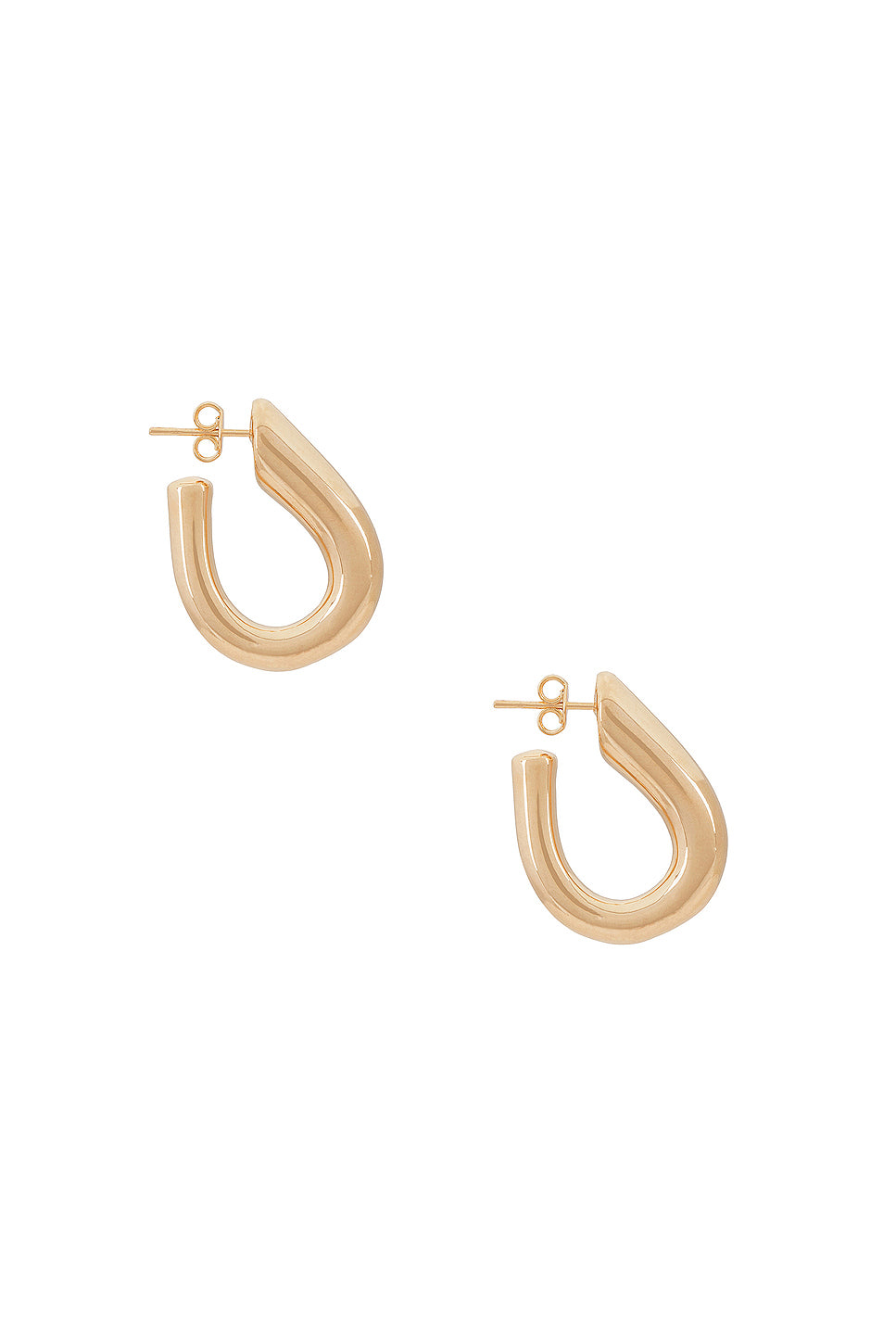 Tear Drop Hoop Earrings