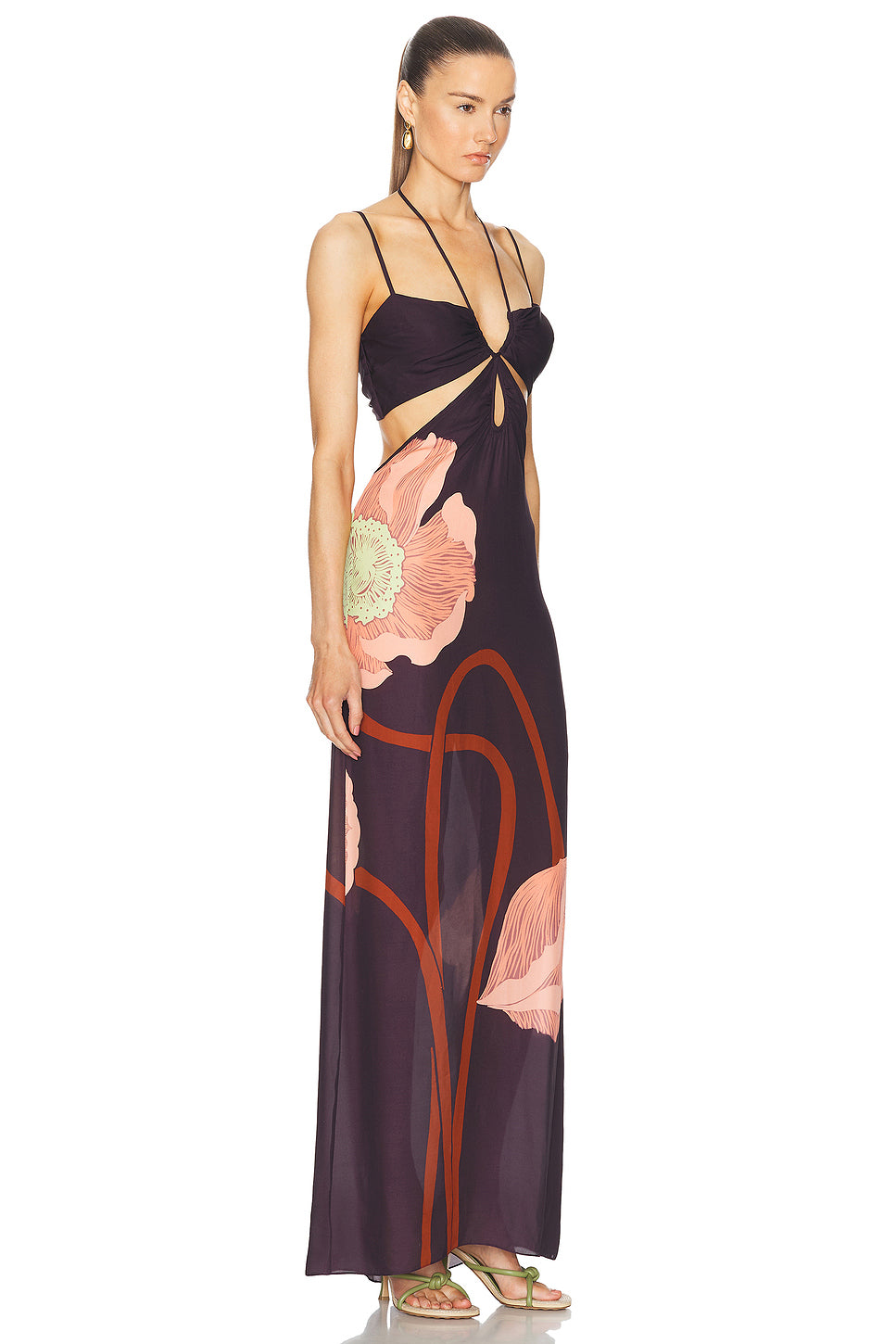 Sacred Plant Maxi Dress