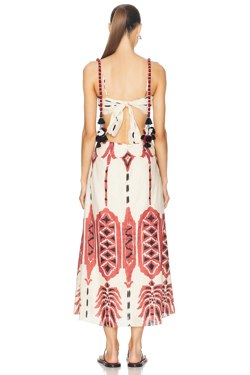 Palm Of Tiahuanaco Midi Dress