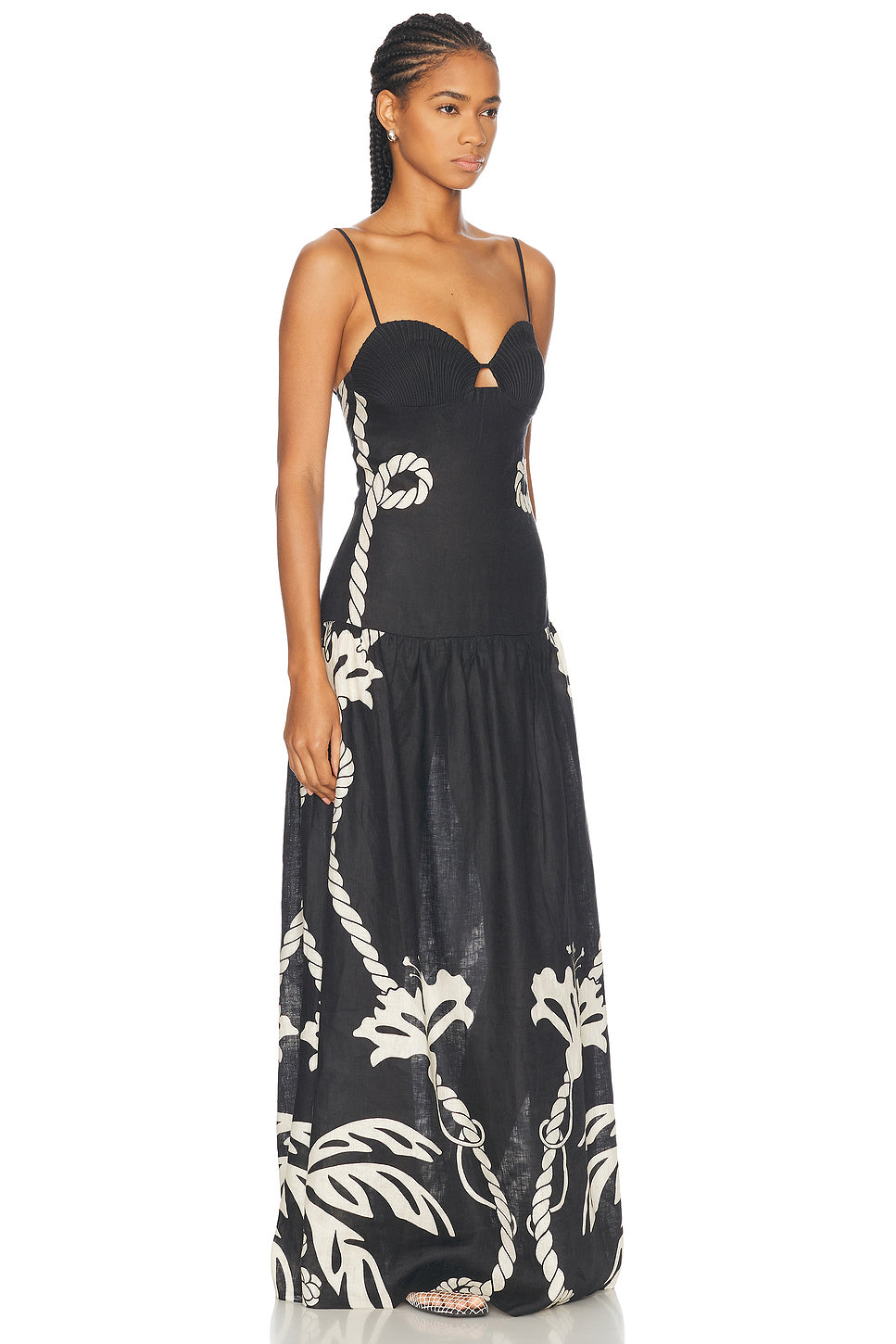 Enlightened Sailor Maxi Dress