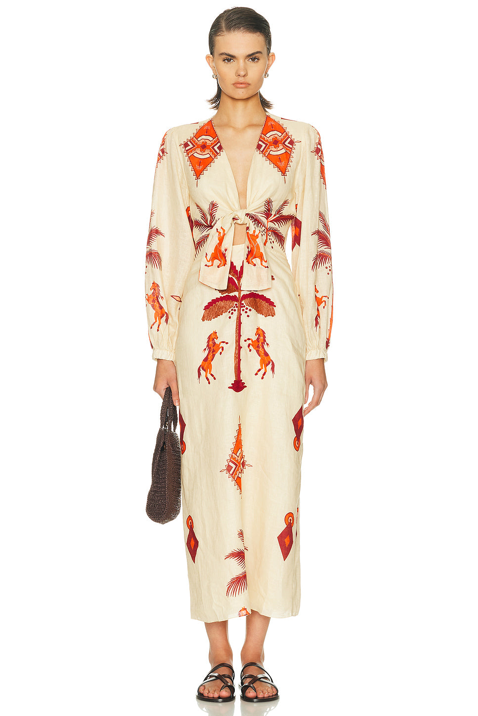 Across Paradise Ankle Dress