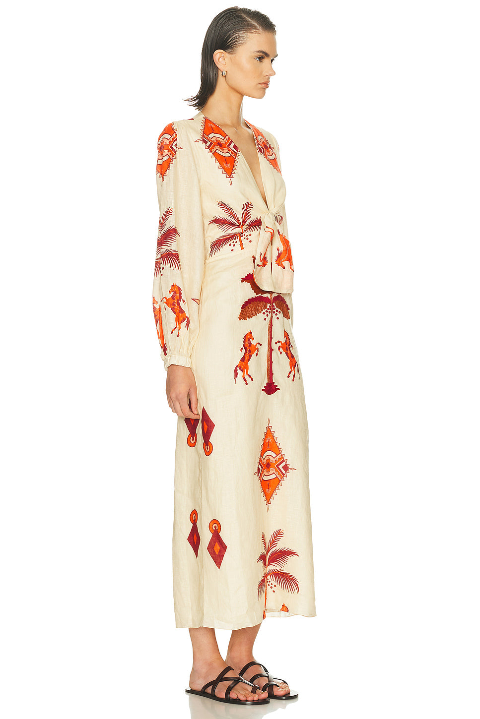 Across Paradise Ankle Dress