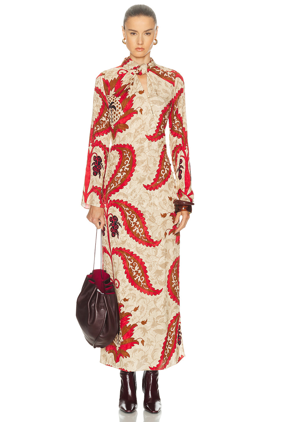 Sand Esencia Femenina Midi Dress