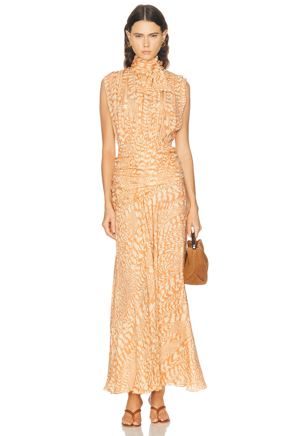 Saffron Breeze Maxi Dress
