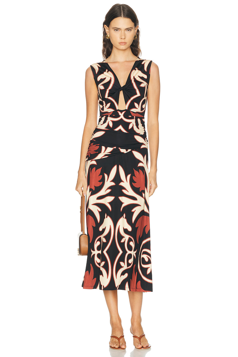 Horizonte Mistico Midi Dress