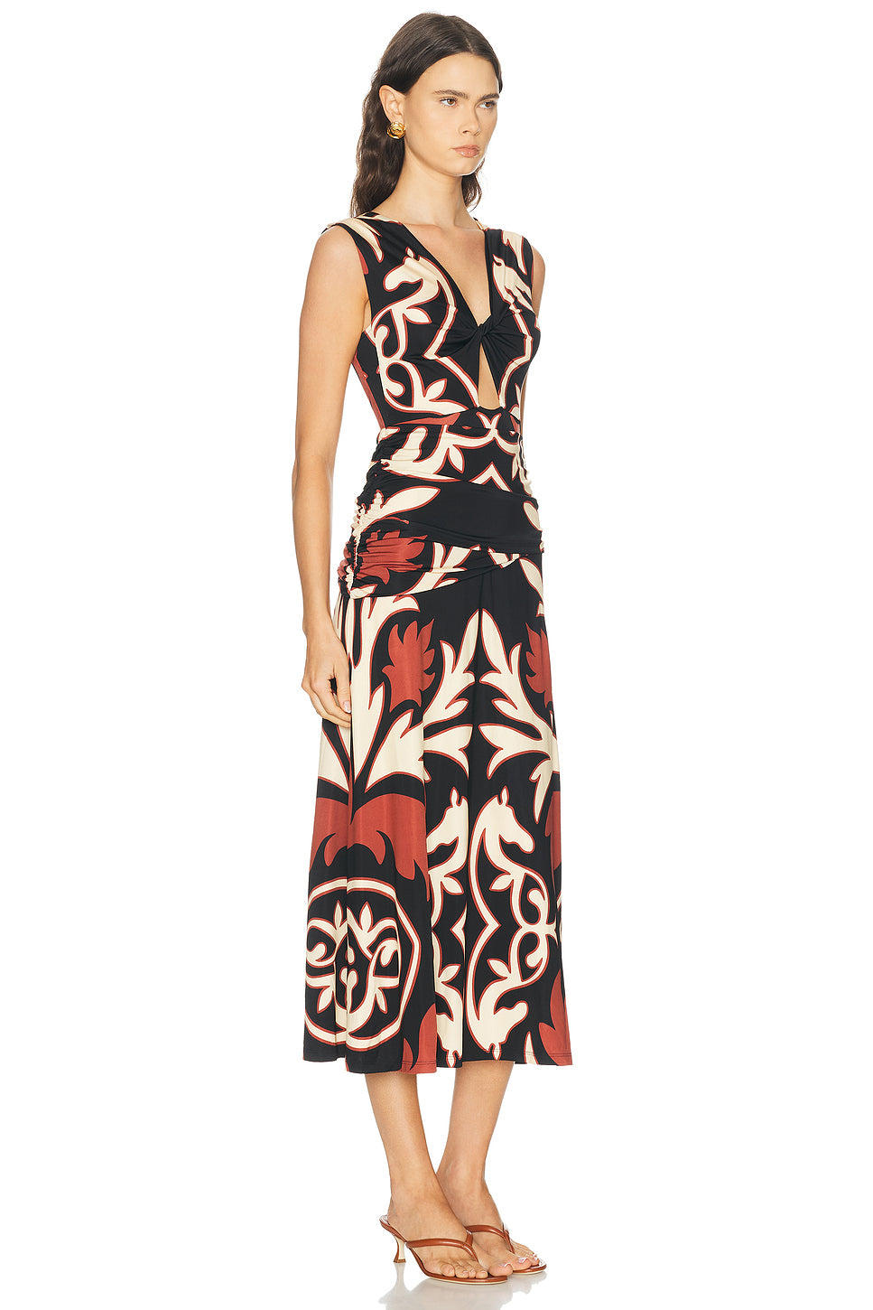 Horizonte Mistico Midi Dress