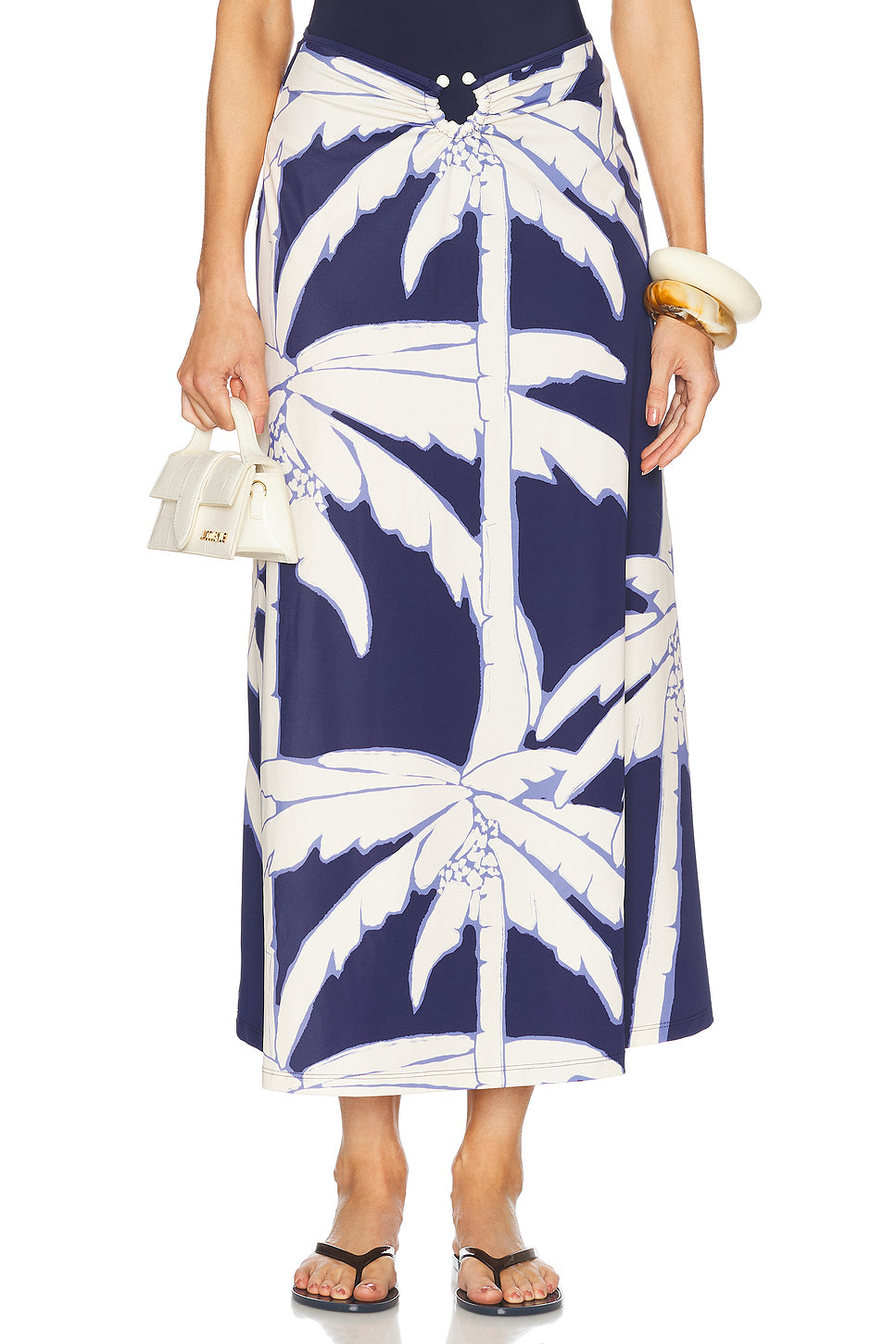 Palms Breath Of Life Midi Skirt