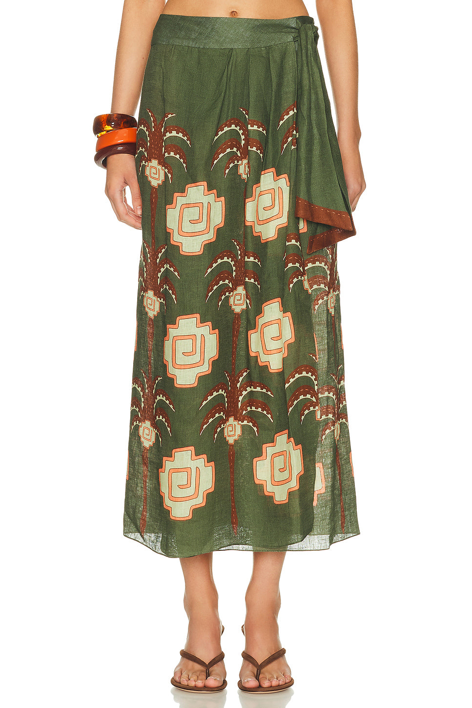 Amazon Echoes Wrap Skirt