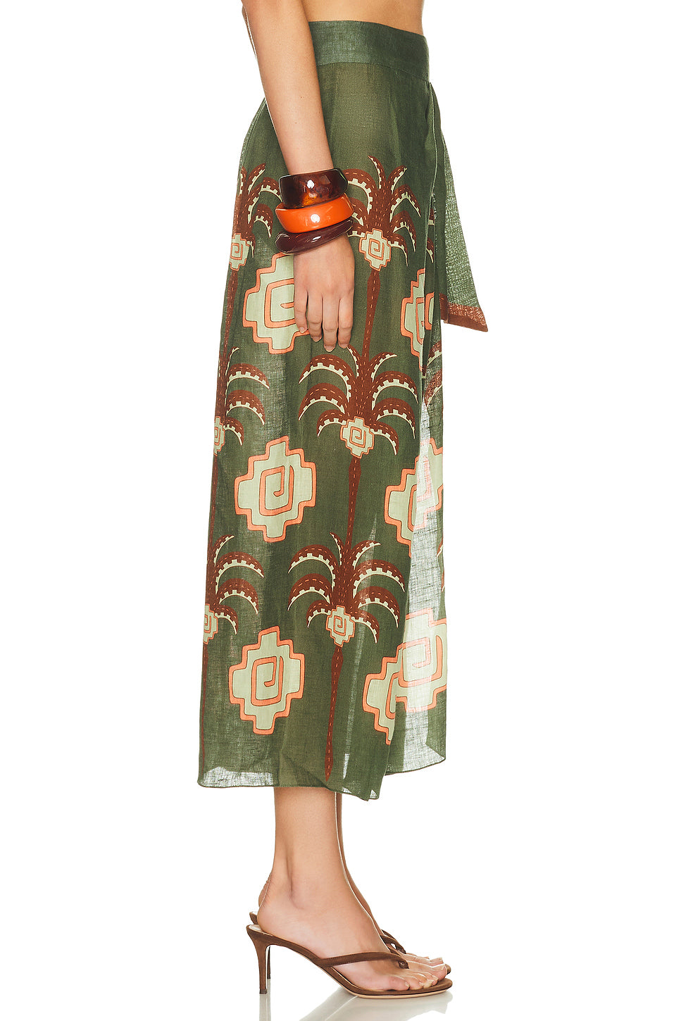 Amazon Echoes Wrap Skirt