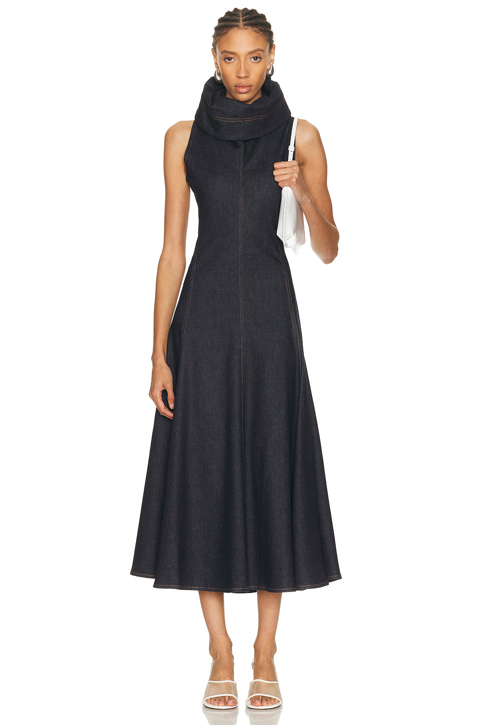 La Robe Triangle Denimes Dress