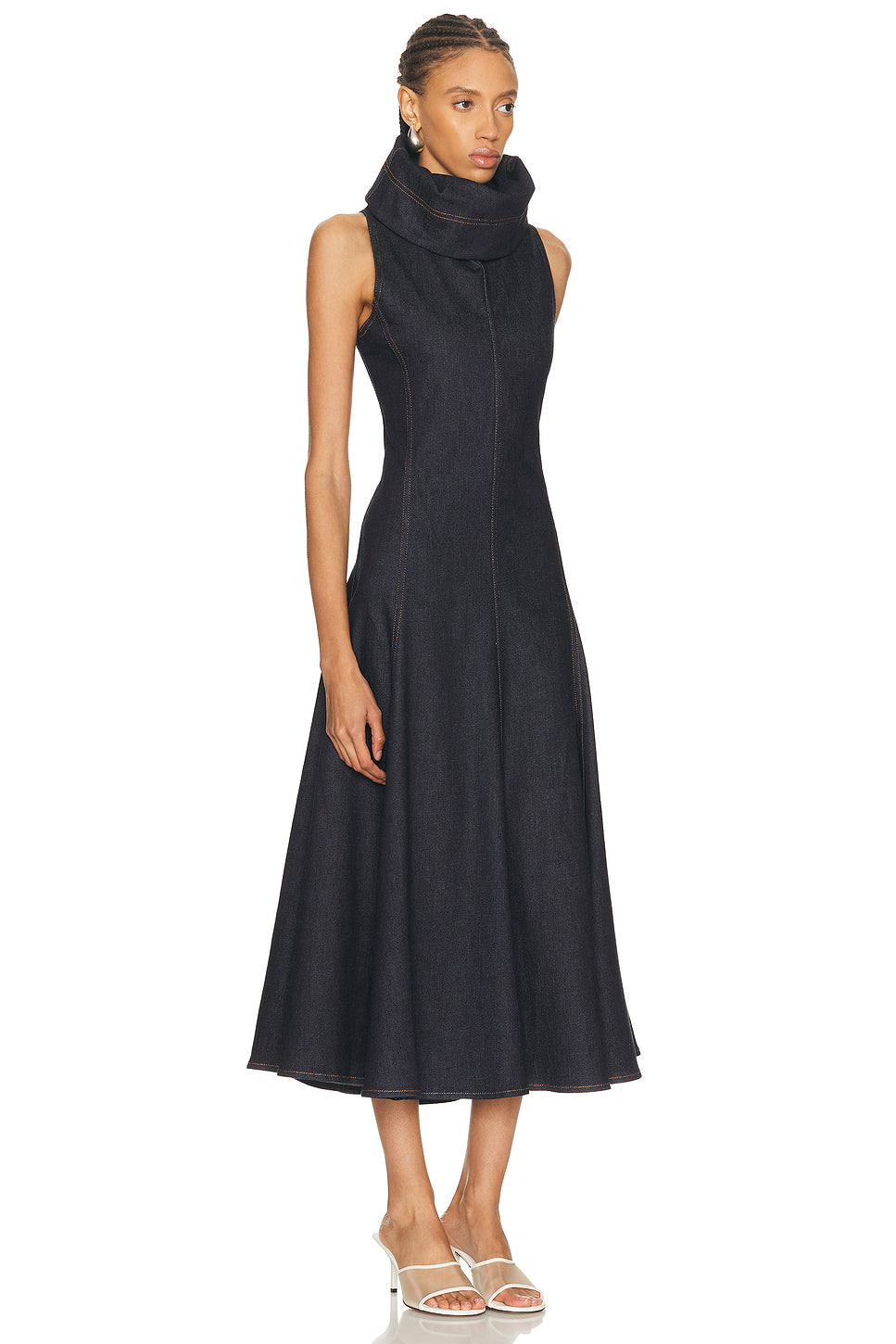 La Robe Triangle Denimes Dress