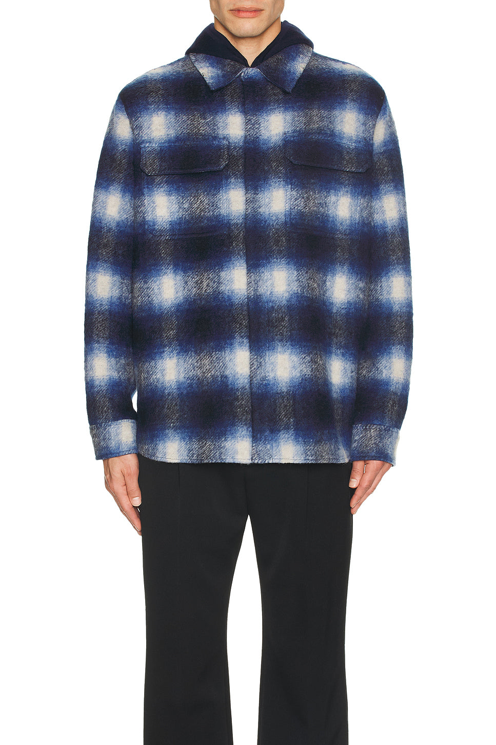 Caleb Plaid Shirt Jacket