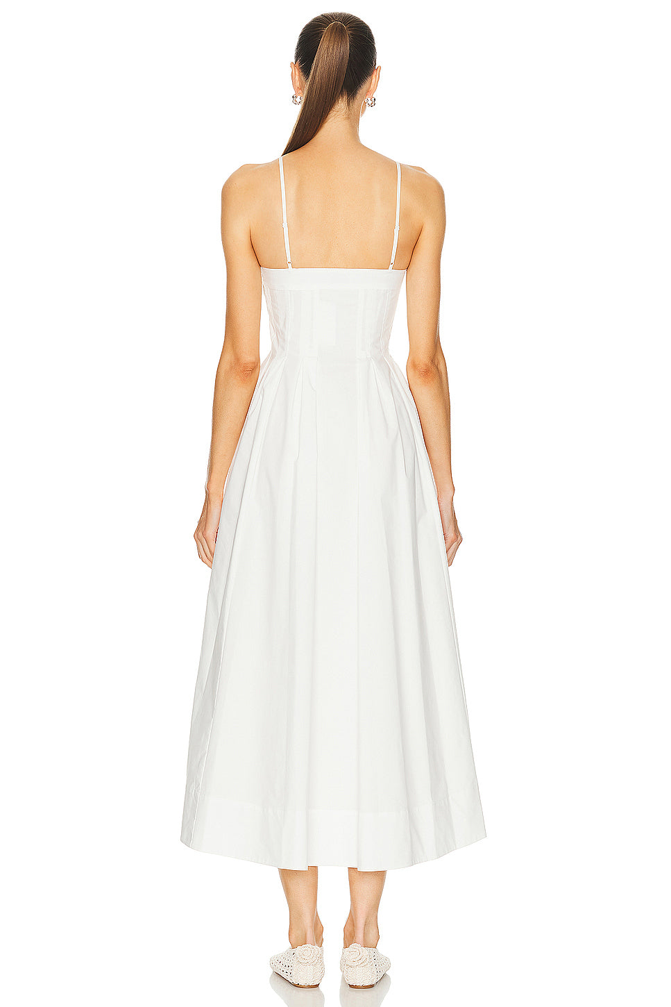 Kittiya Sleeveless Midi Dress