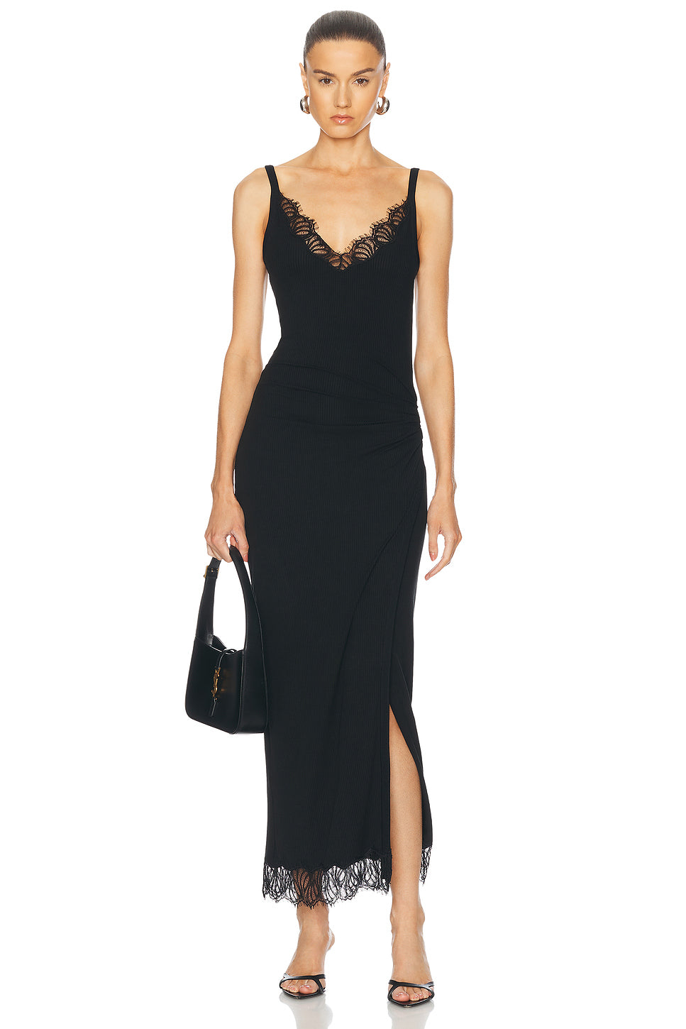 Yulia Draped Midi Dress