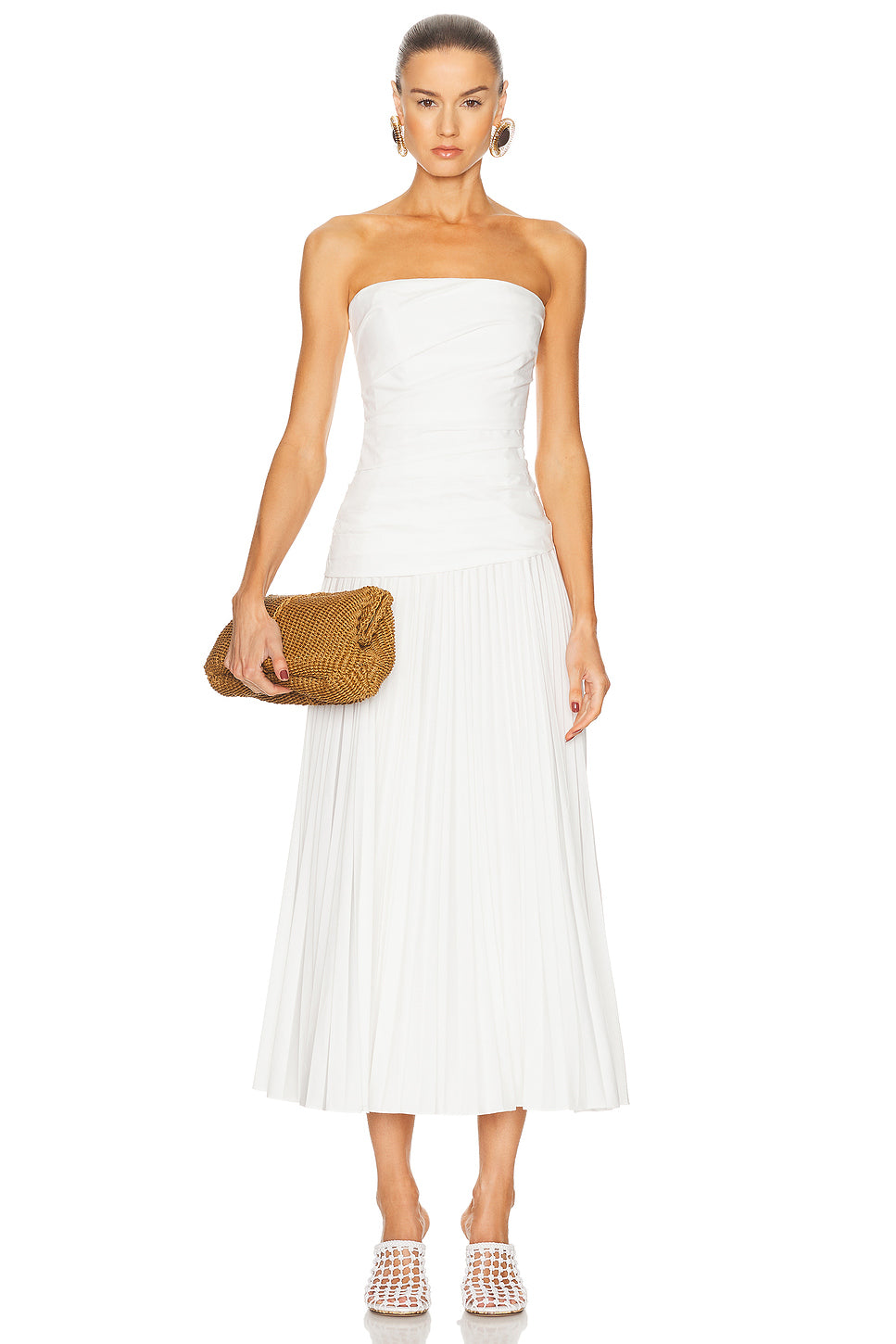 Arie Strapless Bustier Dress