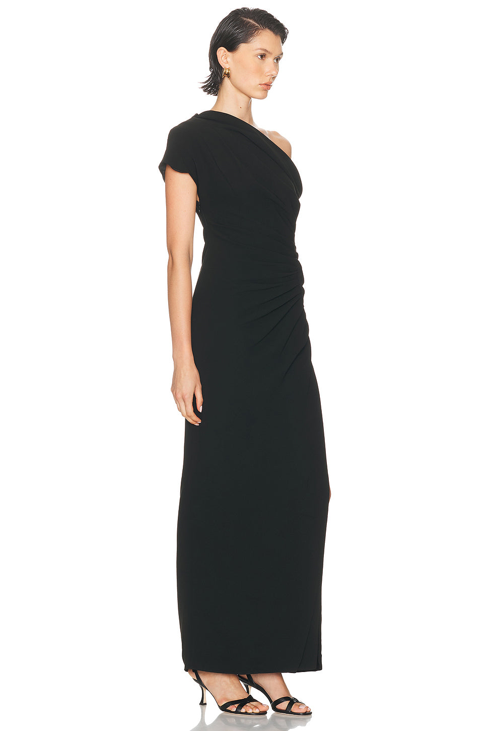 Kally Draped Midi Dress