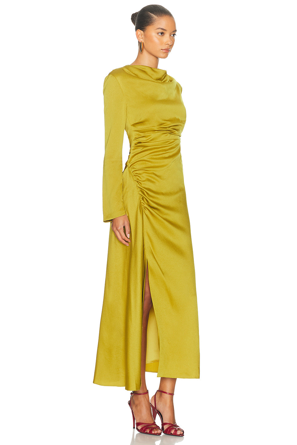 Odess Long Sleeve Midi Dress