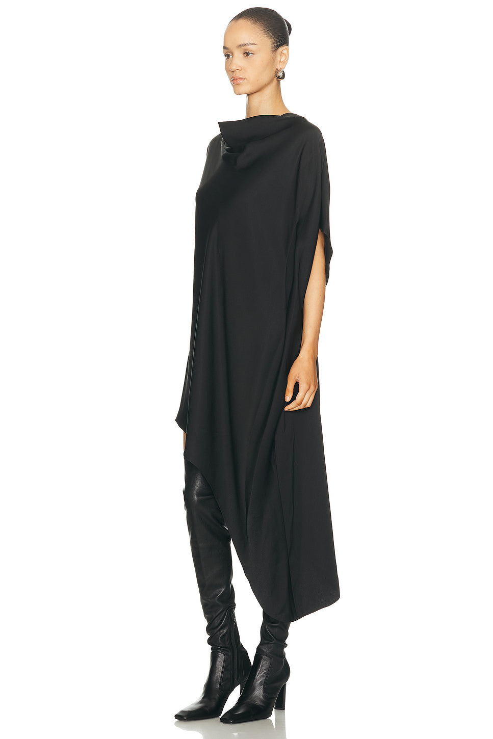 Sadia Cape Mini Dress