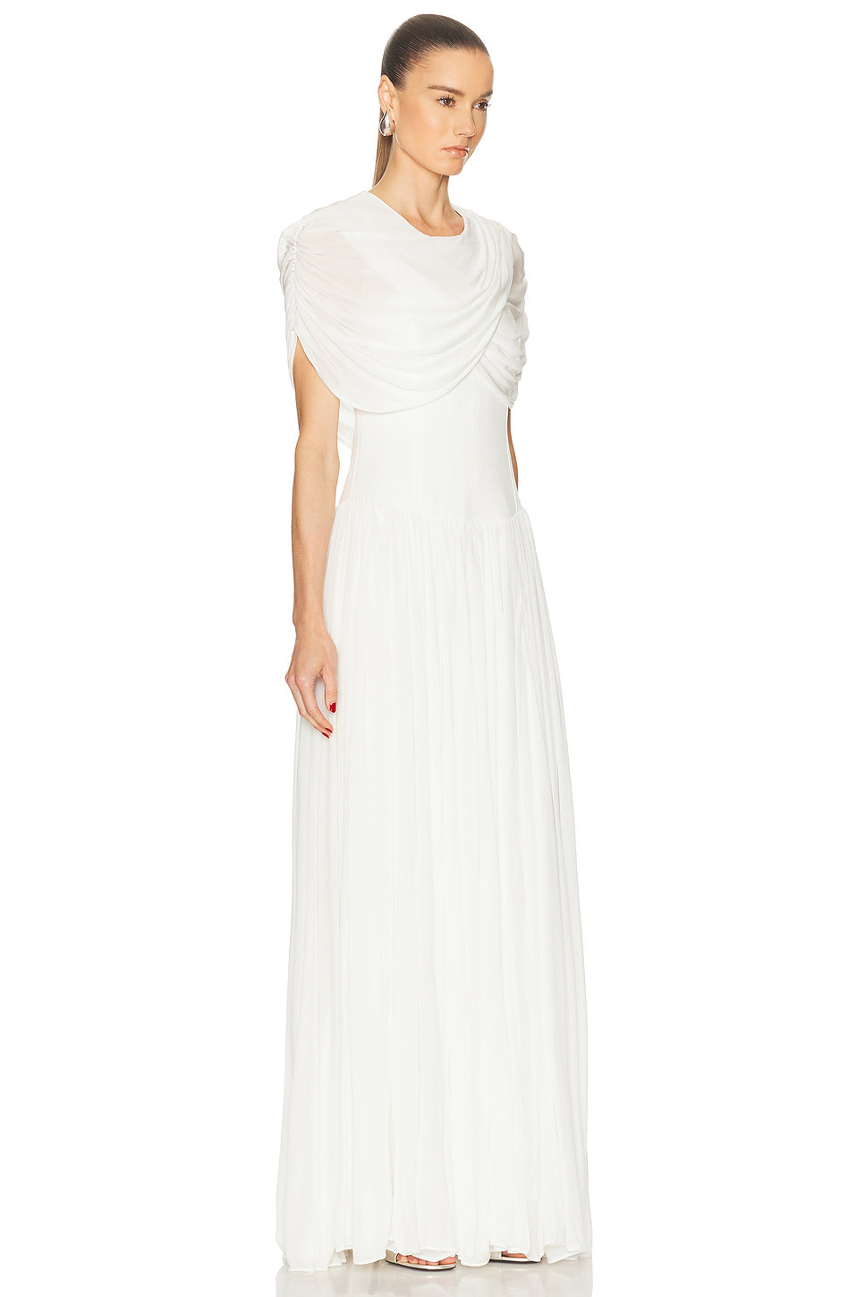 Nancie Cape Midi Dress