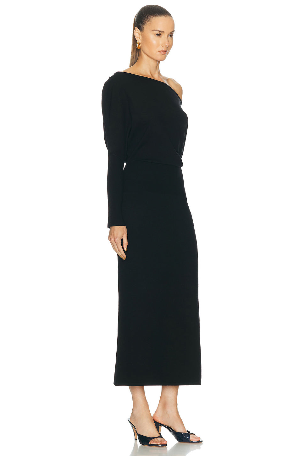 Janese Off Shoulder Midi Dress