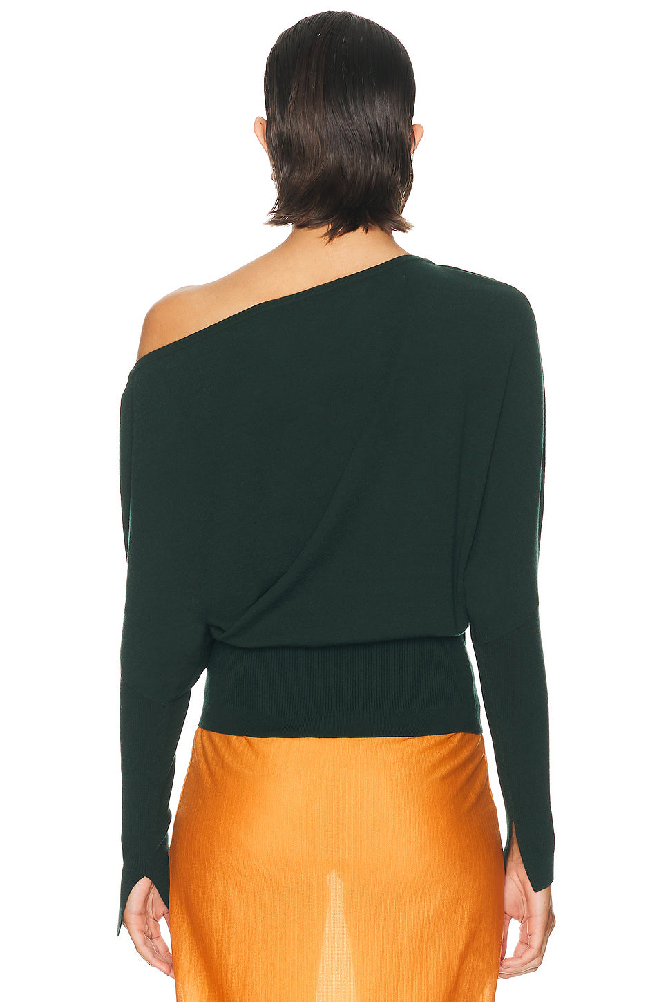 Lavina Draped Off Shoulder Sweater