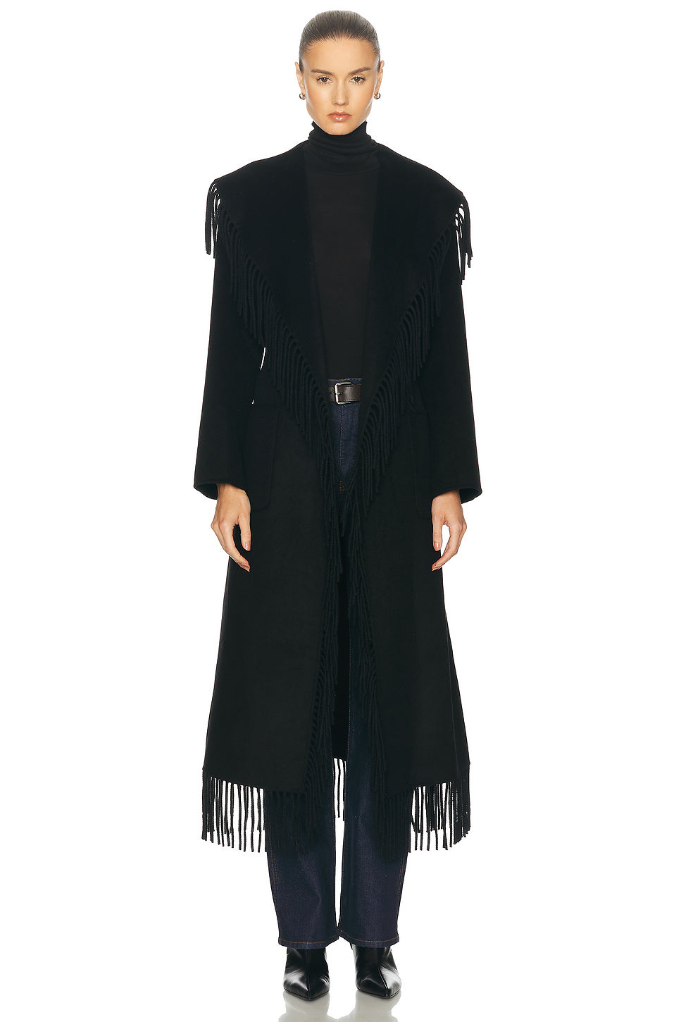 Carrie Fringe Robe Coat