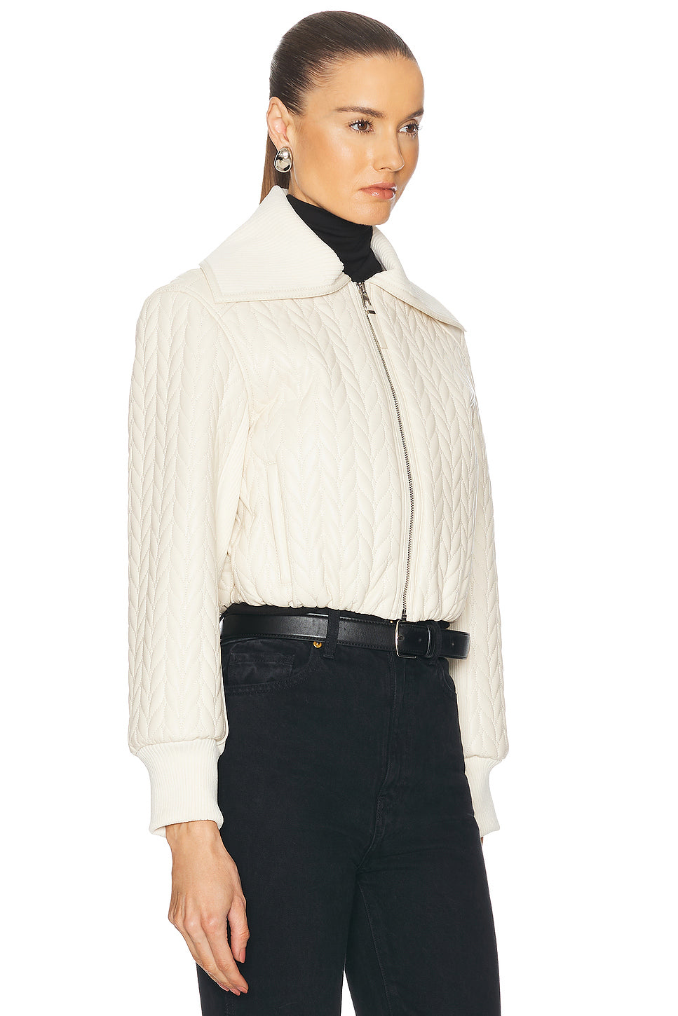 Palmer Quilted Cropped Jacket