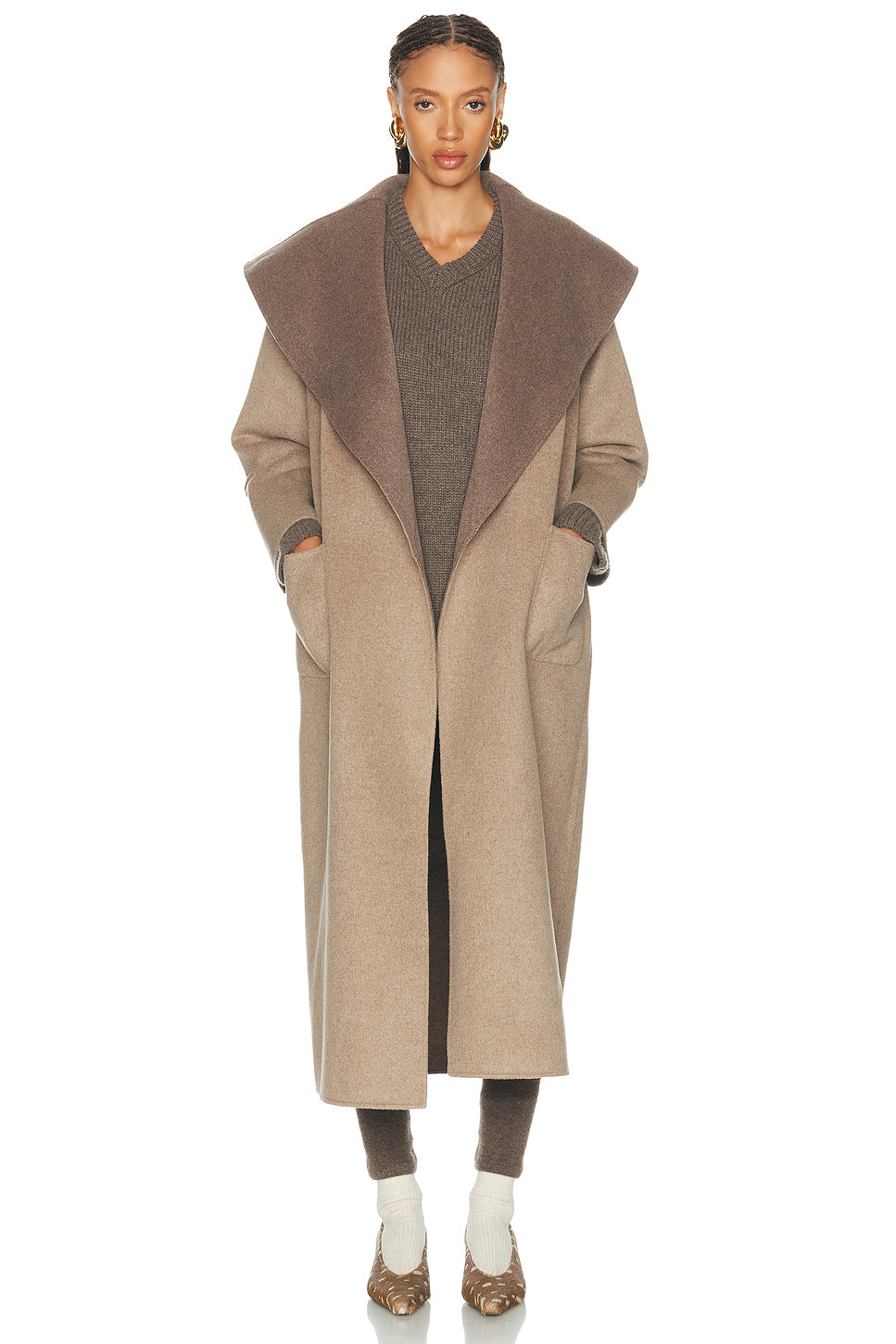 Allura Reversible Belted Coat