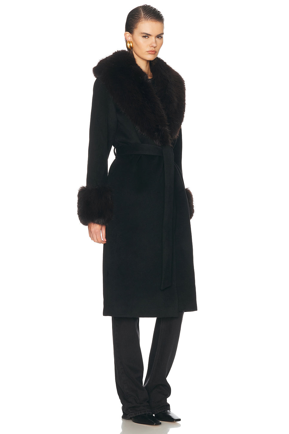 Kinsley Belted Long Coat