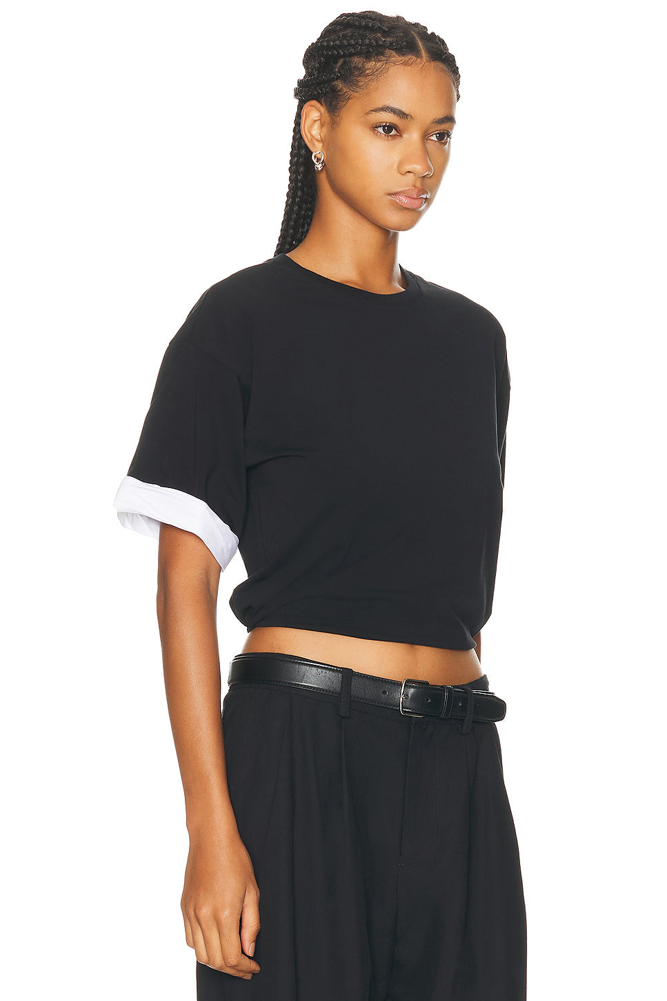 Sutton Poplin Combo Top