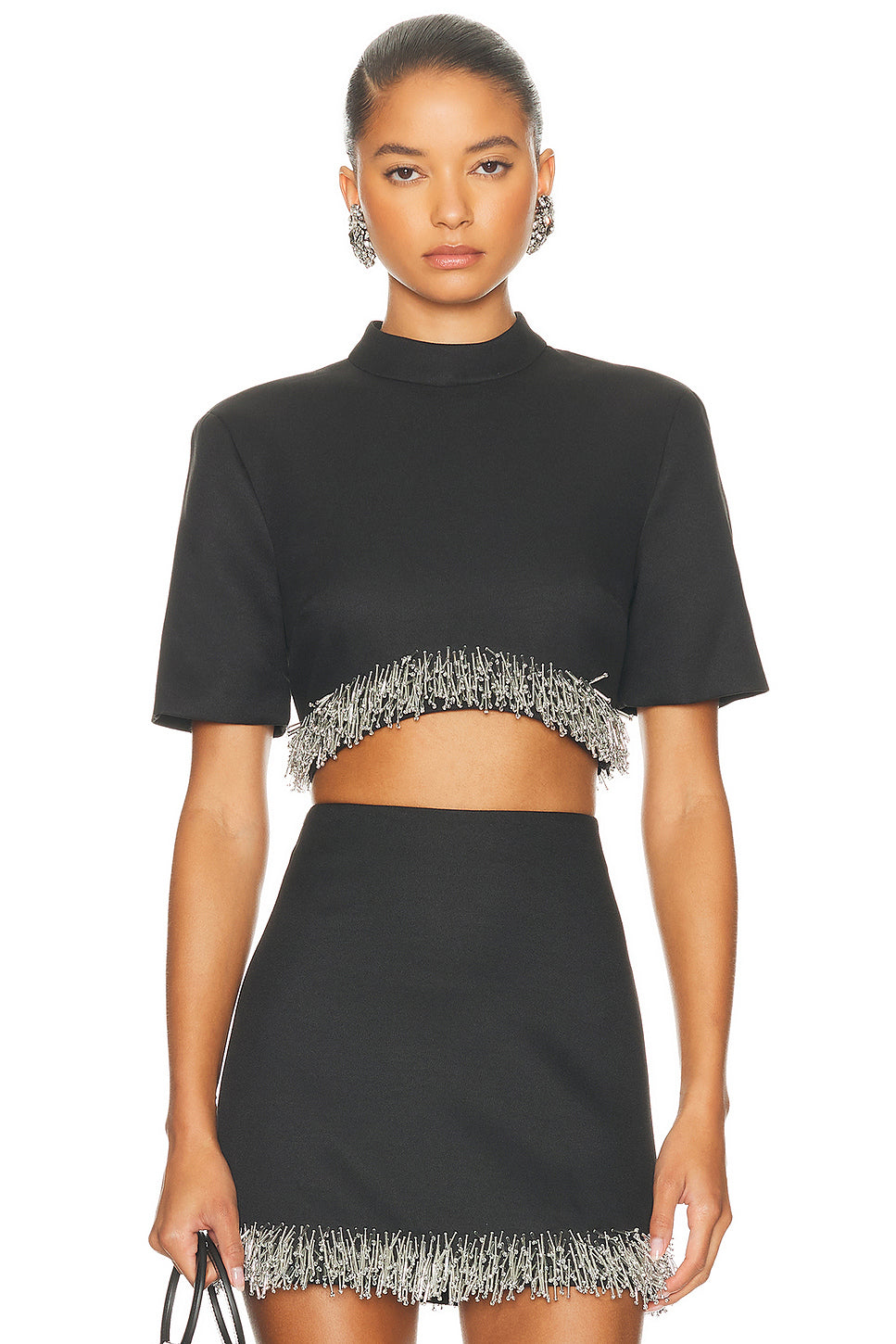 Jalen Short Sleeve Cropped Top