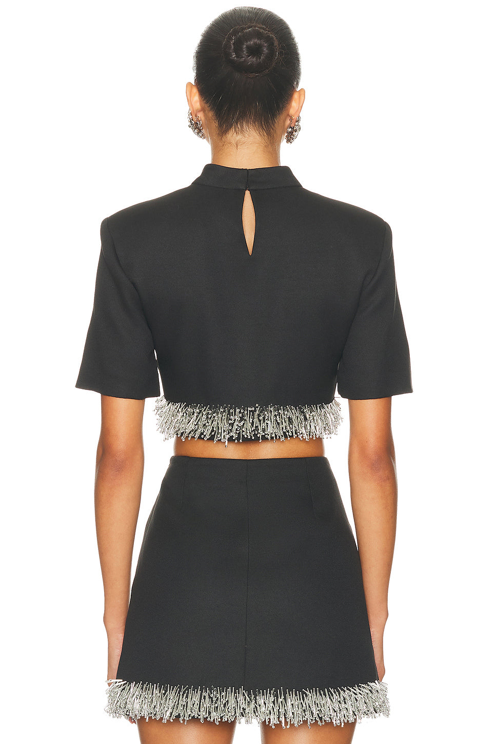 Jalen Short Sleeve Cropped Top