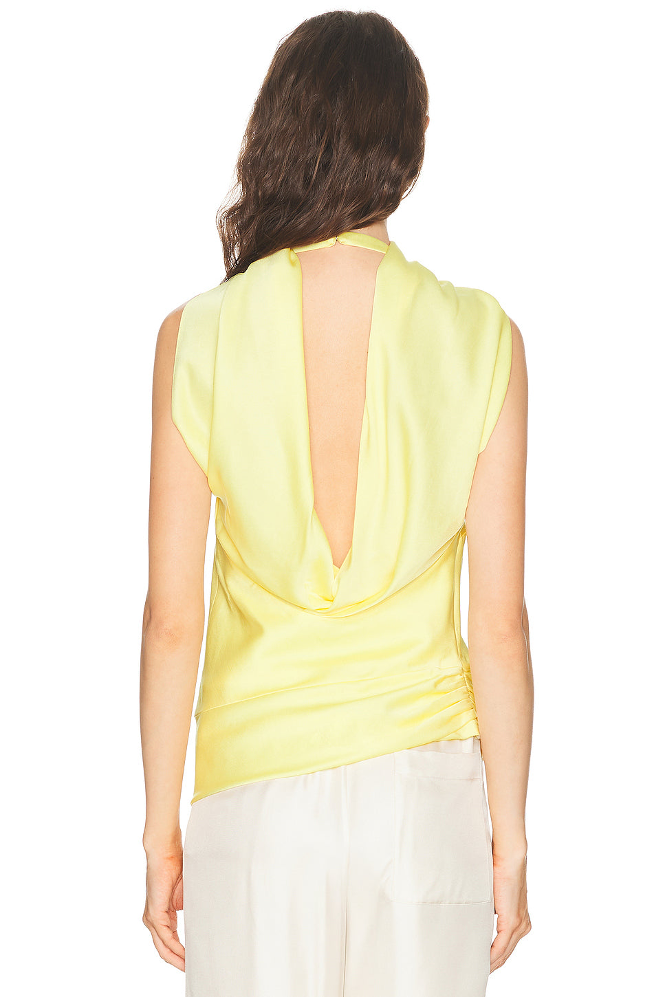 Samira Satin Cape Top
